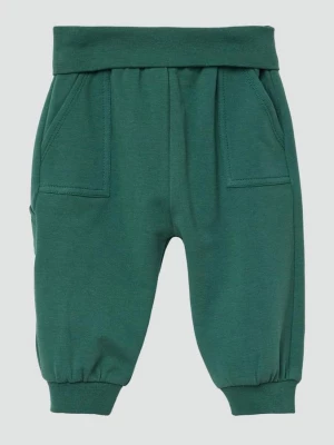 Foto van product Joggingbroek met omgeslagen tailleband en zakken s.Oliver groen