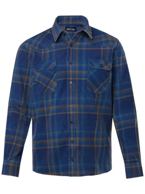 Foto van product John F. Gee Overhemd navy / bruin