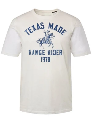 Foto van product John F. Gee Shirt blauw / offwhite