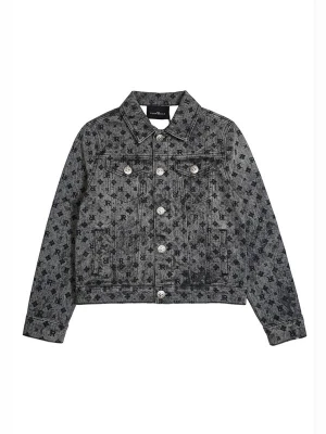 Foto van product John Richmond Tussenjas 'Giubbino denim grigio per bambino' grijs