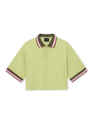 Foto van product Johnny Urban Shirt 'Abbie' olijfgroen / lichtgroen / rosa