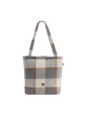 Foto van product Jollein Shopper bruin / grijs / wit