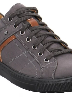 Foto van product JOMOS Sportieve veterschoen cognac / grijs