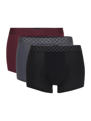 Foto van product JOOP! Boxershorts grafiet / donkerrood / zwart