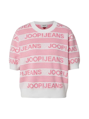 Foto van product JOOP! Jeans Trui lichtroze / donkerrood / wit