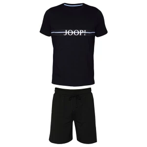 Foto van product JOOP! Pyjama kort navy / lichtblauw / zwart / wit