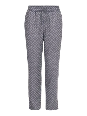 Foto van product JOOP! Pyjamabroek donkergrijs / wit