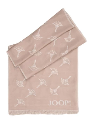 Foto van product JOOP! Sjaal 'Feris' lichtbruin / wit