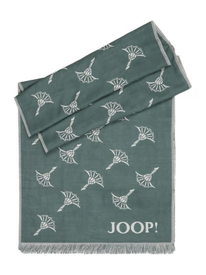 Foto van product JOOP! Sjaal 'Feris' smaragd / wit