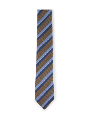 Foto van product JOOP! Stropdas blauw / lichtblauw / lichtbruin