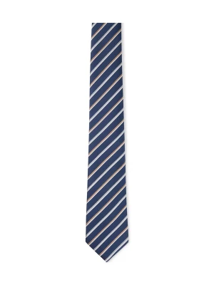 Foto van product JOOP! Stropdas navy / brokaat / lichtgrijs / wit