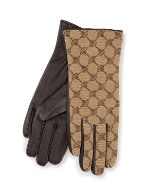 Foto van product JOOP! Vingerhandschoenen bruin / lichtbruin / zwart