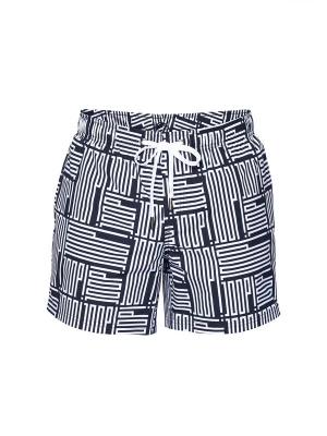 Foto van product JOOP! Zwemshorts donkerblauw / offwhite