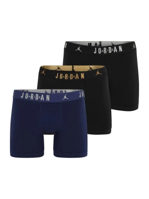Foto van product Jordan Boxershorts 'Flight' donkerblauw / geel / zwart / wit
