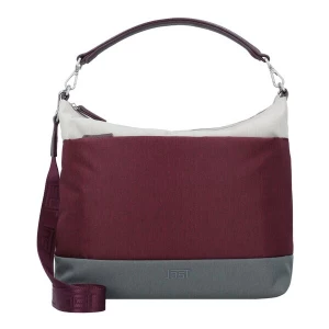 Foto van product JOST Schoudertas grijs / bordeaux / wit