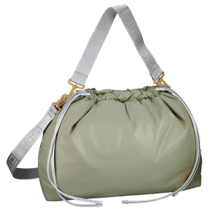 Foto van product JOST Shopper 'Kemi' cognac / kaki / zilver