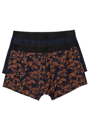 Foto van product JP1880 Boxershorts blauw / bruin / zwart