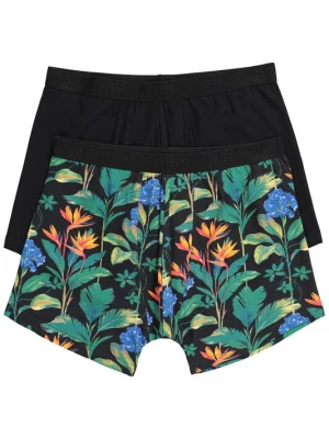 Foto van product JP1880 Boxershorts blauw / groen / oranje / zwart