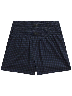 Foto van product JP1880 Boxershorts blauw / zwart
