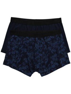 Foto van product JP1880 Boxershorts donkerblauw / zwart