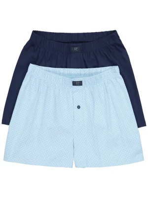 Foto van product JP1880 Boxershorts lichtblauw / donkerblauw