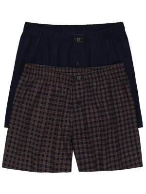 Foto van product JP1880 Boxershorts marine / bruin
