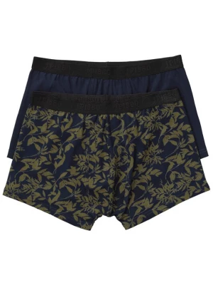 Foto van product JP1880 Boxershorts marine / olijfgroen / zwart