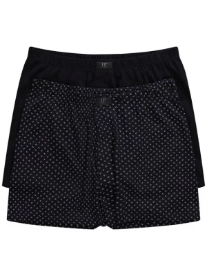 Foto van product JP1880 Boxershorts marine / zwart / wit