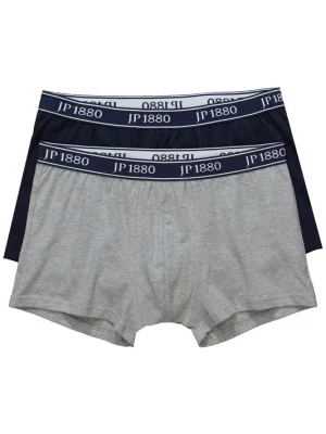 Foto van product JP1880 Boxershorts navy / grijs gemêleerd