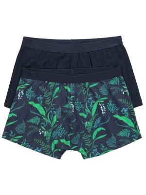 Foto van product JP1880 Boxershorts navy / groen / petrol / wit