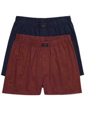 Foto van product JP1880 Boxershorts navy / kastanjebruin