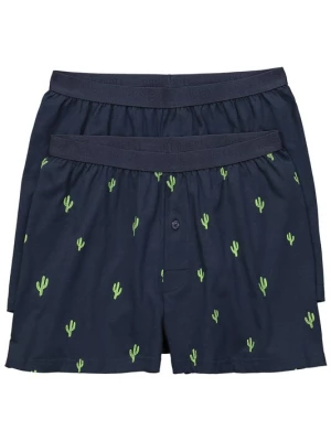 Foto van product JP1880 Boxershorts navy / lichtgroen