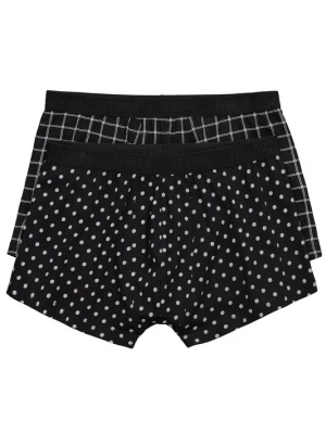 Foto van product JP1880 Boxershorts zwart / wit
