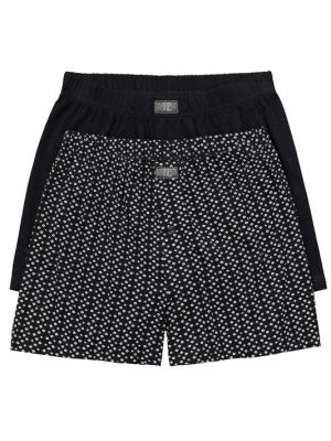 Foto van product JP1880 Boxershorts zwart / wit