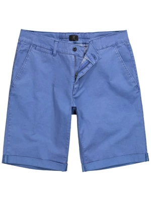 Foto van product JP1880 Broek 'Bermuda' blauw gemêleerd