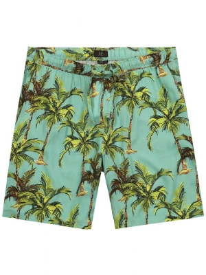 Foto van product JP1880 Broek jade groen / gemengde kleuren