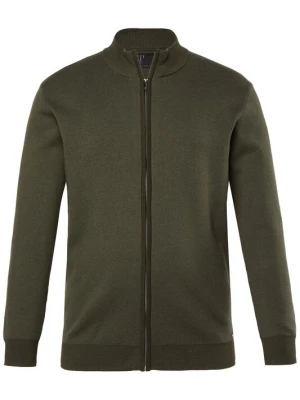 Foto van product JP1880 Gebreid vest grasgroen