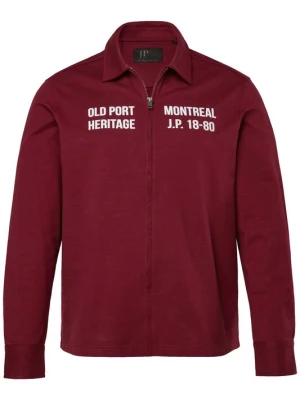 Foto van product JP1880 Overhemd aubergine / wit