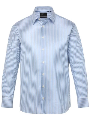 Foto van product JP1880 Overhemd blauw / offwhite