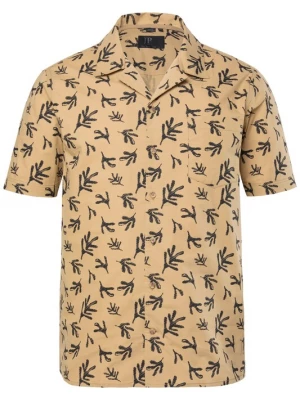 Foto van product JP1880 Overhemd camel / zwart