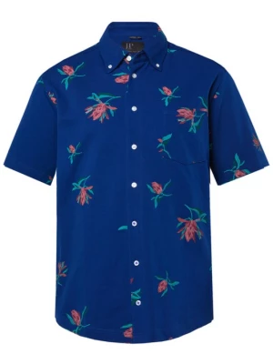 Foto van product JP1880 Overhemd donkerblauw / gemengde kleuren