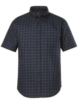 Foto van product JP1880 Overhemd duifblauw / zwart