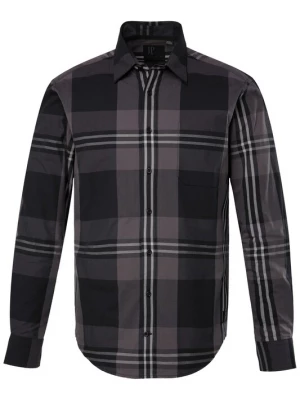Foto van product JP1880 Overhemd grijs / zwart