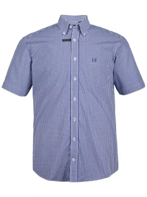 Foto van product JP1880 Overhemd lichtblauw / donkerblauw / wit