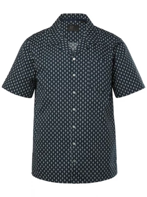 Foto van product JP1880 Overhemd navy / wit