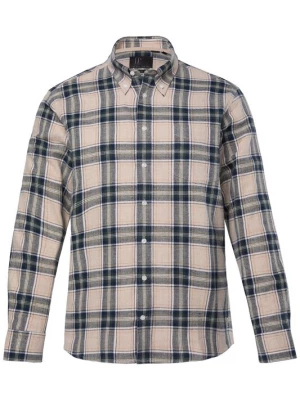 Foto van product JP1880 Overhemd taupe / grijs / zwart