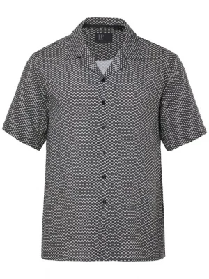 Foto van product JP1880 Overhemd zwart / offwhite