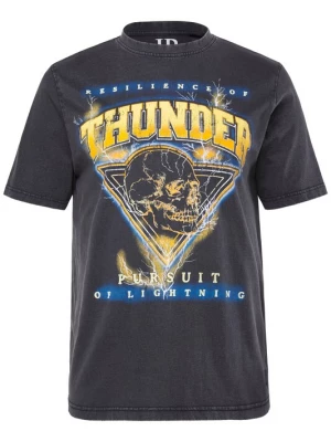 Foto van product JP1880 Shirt blauw / geel / antraciet