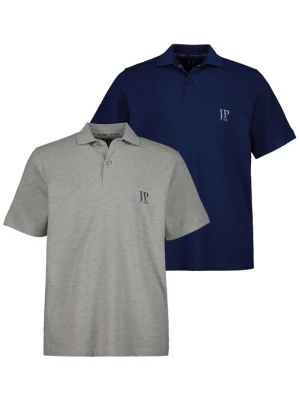 Foto van product JP1880 Shirt blauw / grijs
