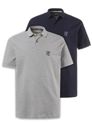 Foto van product JP1880 Shirt blauw / grijs